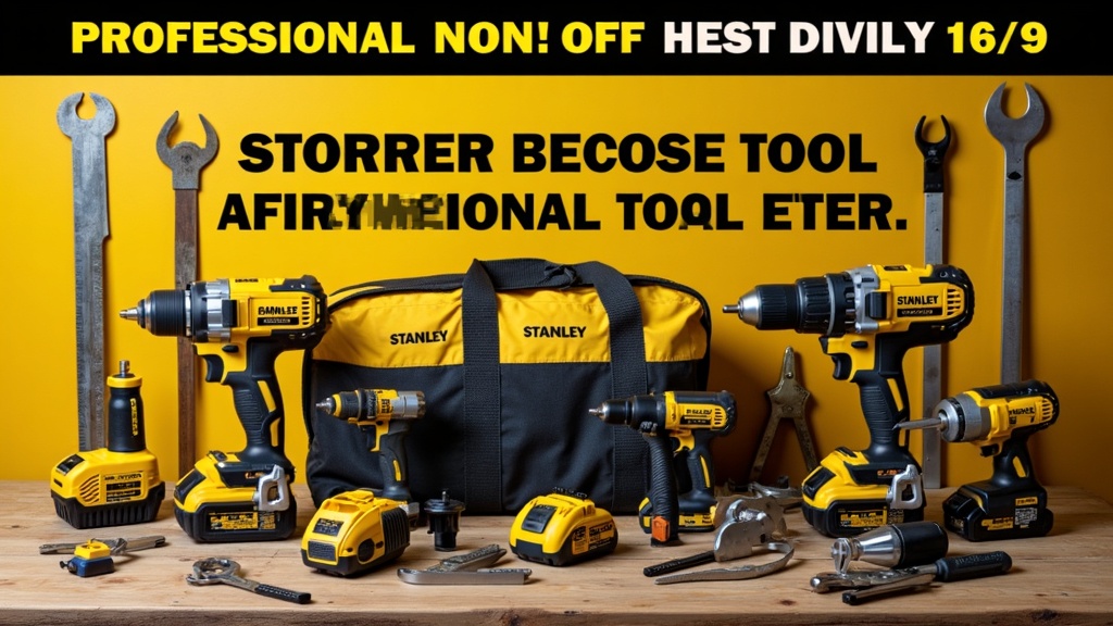US Sweeps - Harbor Freight - Stanley Tool Set offer thumbnail